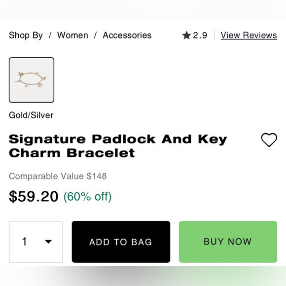 COPY - Coach Charm Bracelet - Picture 4 of 4